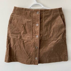 Brown Uniqlo Skirt